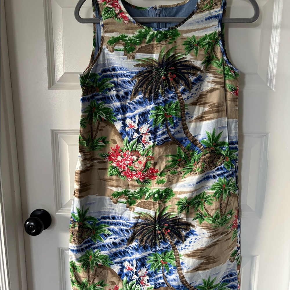 Talbots Tropical Floral Mini Dress